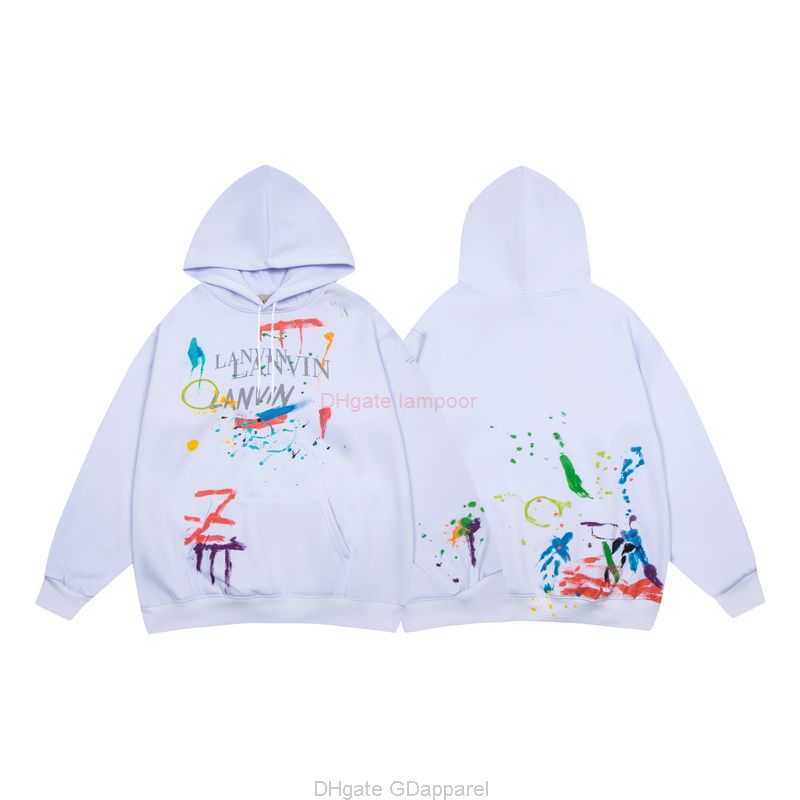 

Designer Clothing Galleries Hoodie Men' Sweatshirts Galleryes Depts Co Branded Hand-painted Printed High-quality Terry Loose Hoodie Sweater for Men Women, Shipping fee