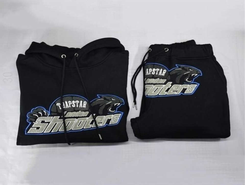 

Mens Hoodies Sweatshirts Casual High Quality Embroidered Men Women Hoodie Trapstar London Shooters Hooded Tracksuit Designer Breathable coat 68ess, B17