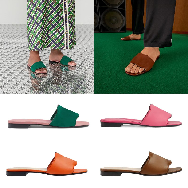 

Luxury Slippers slides Brand Designers Women Ladies Sandals Women's Slide Sandal With Double G Lovely Sunny Beach Woman Slippers