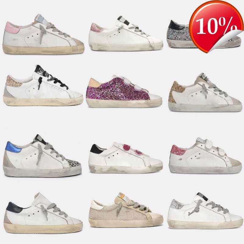 

Designer Childrens Sneakers Golden Superstar Kids Shoe Sequin Classic White Do-old Dirty Child luxury High Top¡gOlDeN¡gOoSe Casual Cute shoes, Star 30