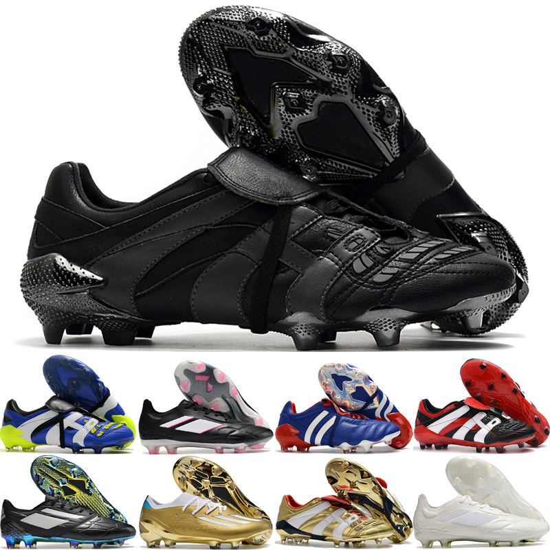 

Predator Accelerator 4.0 FG Men Soccer Shoes Leather Copa Pure .1 F50 X Speedportal Hyperlative Eternal Class Solar Yellow Firm Ground Football Boots Size 39-45, #13