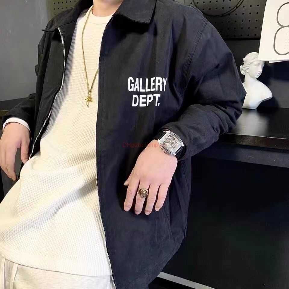 

Designer Clothing Galleries Casual Coats Galleryes Depts hollywoods Limited Letter Niche Street Loose Mens Womens Coach Jacket Luxury Denim Jacket Trend Brand, Shipping fee