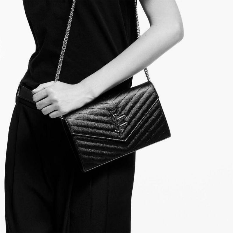 

Cassandre Matelasse Flap wallets luxury mini purses designer woman handbag high quality shoulder crossbody bags designer women bag luxurys handbags dhgate bags, Caviar black- golden chain