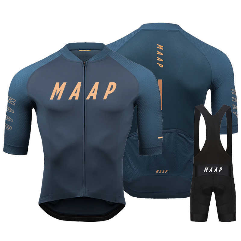 

Cycling Jersey Sets 2023 MAAP Summer Cycling Sets High Quality Short Sleeve Jersey Men Bike Uniform Road Bicycle Clothing MTB Maillot Roupa Ciclismo P230519, Cycling shirts 12