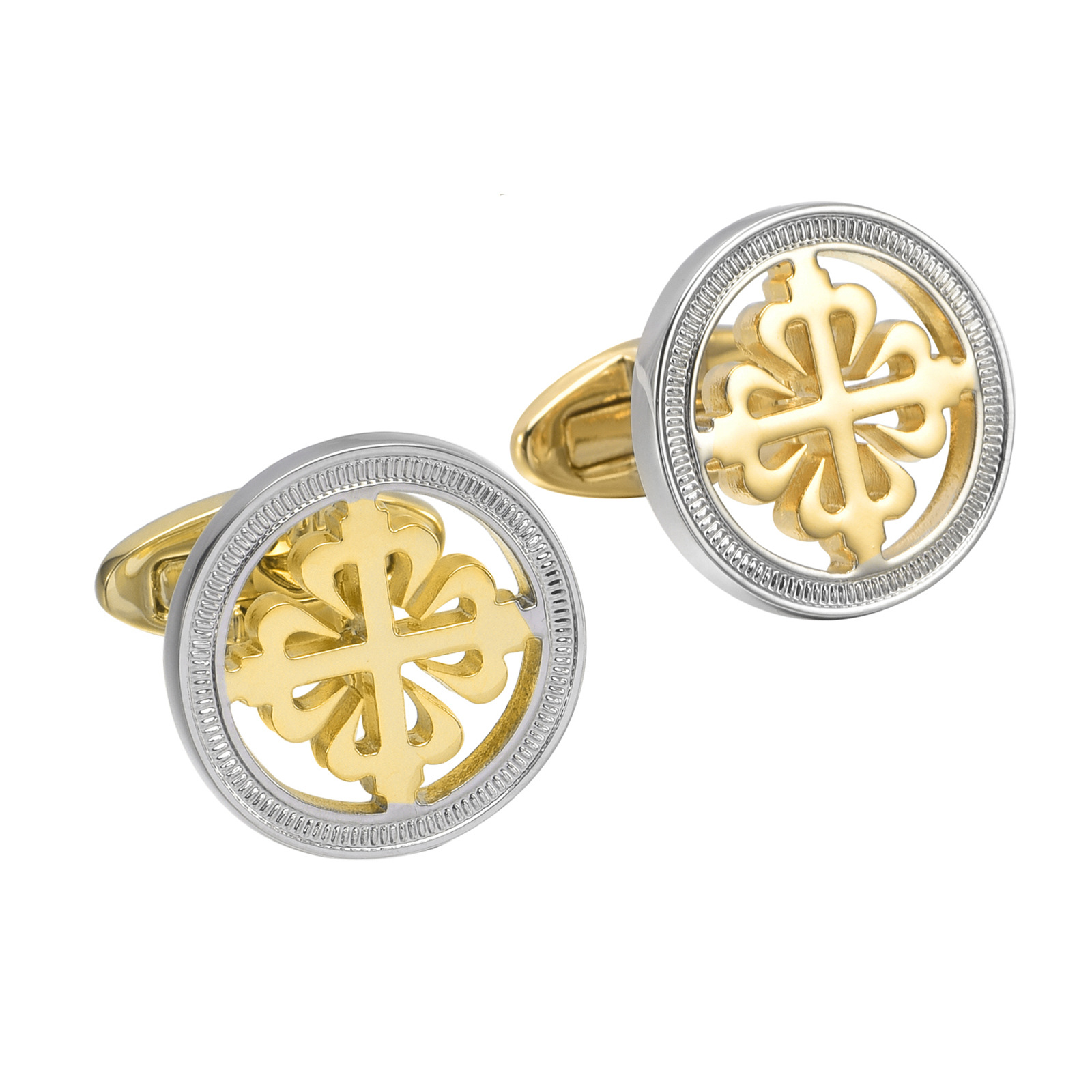 

Cuff Links Cross Flower Knight French Cufflink Brooch set men's shirt sleeve nails French Shirt Men s Jewelry cufflinks set