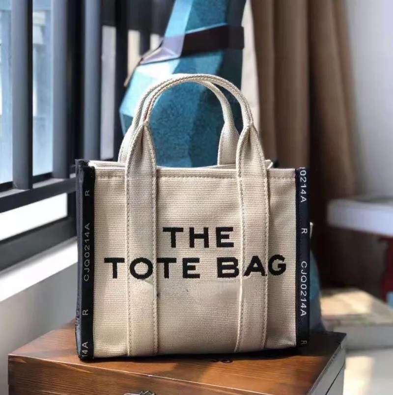 Designer Duffel Bags Jacquard Canvas Letter The Tote Bag Crossbody Shoulder Bag Commuter Mini Handbags-image-866818668