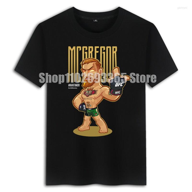 

Men's T Shirts Combat MMA Clothing Connor McGregor Tattood T-shirt Men's Training Boxing Short Sleeve Casual Street Boys Gift Top Men, My80312-black