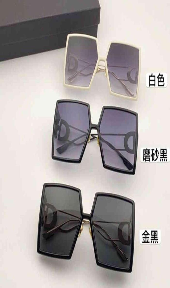 79 OFF Version haute Nouvelles lunettes de soleil familiales 30montaigne Yang Ying039s mêmes lunettes de soleil carrées à grand cadre montrent le
