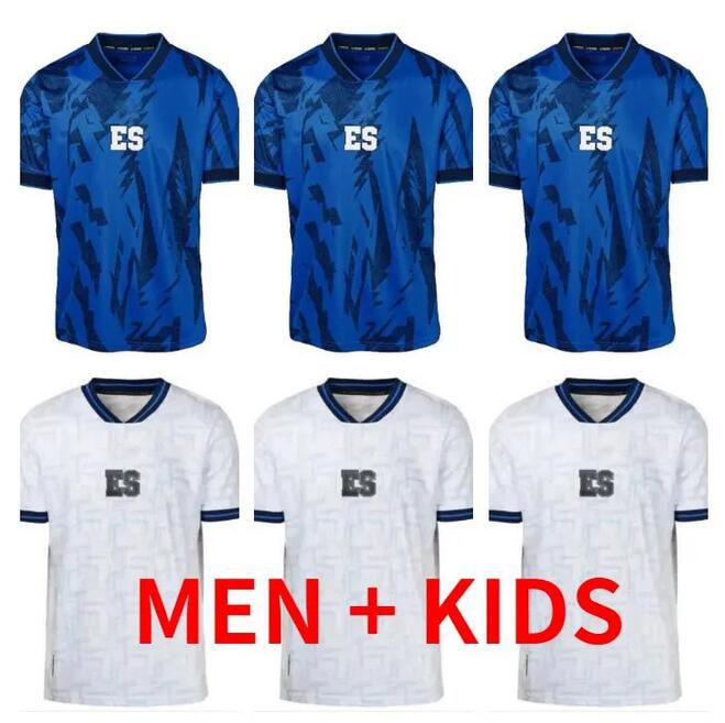 

2023 2024 El Salvador soccer jersey home away23 24 National Team alex Roldan Eriq Zavaleta Brayan Gil Hurtado Bryan Tamacas football shirts men kids kit, 23/24