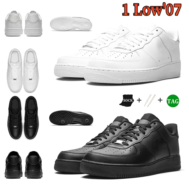 

2023 Designer af1 Low Running shoes Men Women Shadow Triple White Black Mens Trainers Sports Sneakers Runners, 12