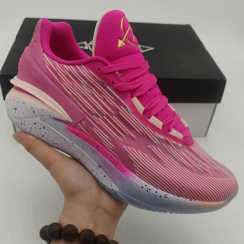 

Zoom GT Cut 2 Pink Shoes Lunar New Year Leap Aunt Pearl Pink High Men Basketball Sport Shoe Trainner Sneakers Size 40-46, As photo 4