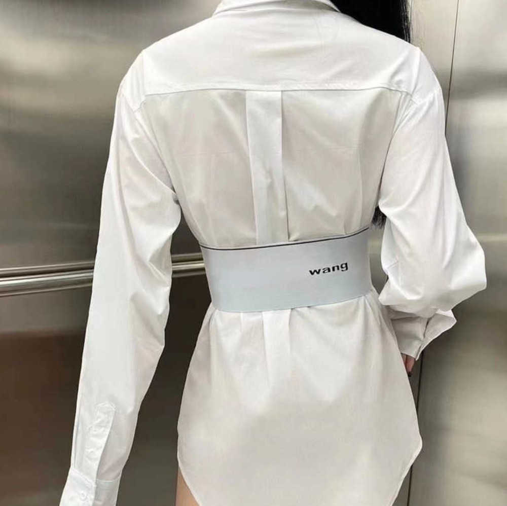 AW womens casual dress wang designer shirt Dress fashion Sexy women A-line longuette High quality28ess