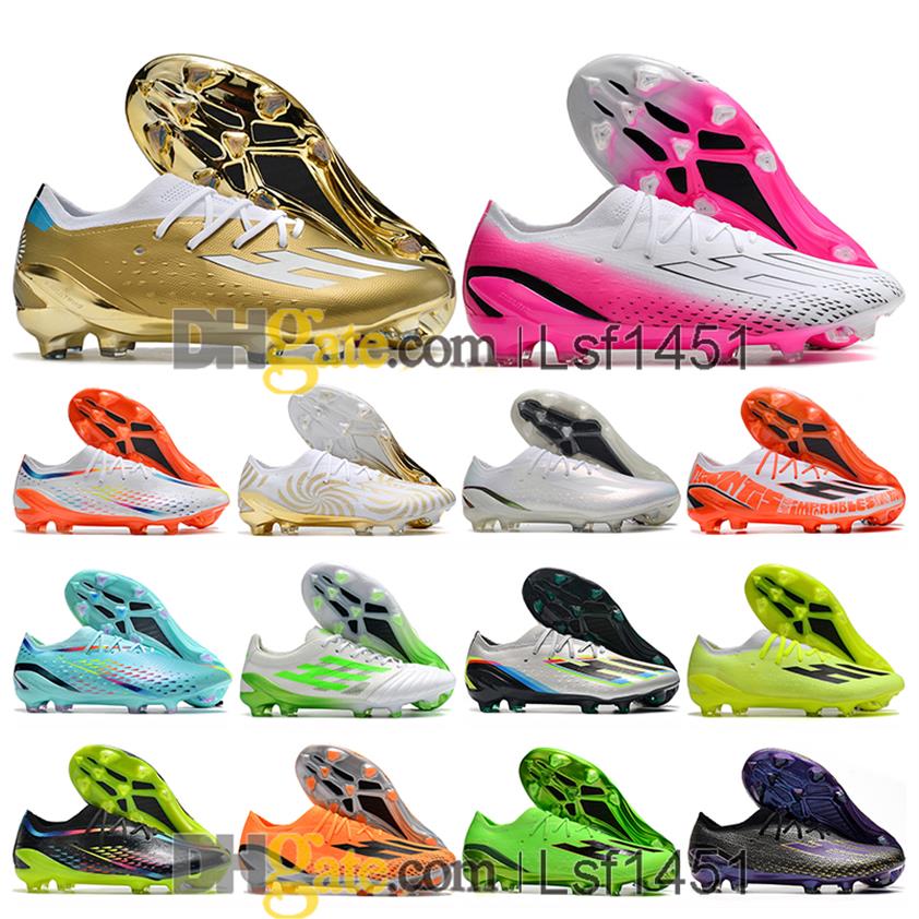 

Gift Bag Mens Football Boots X Speedportal 1 FG Firm Ground Cleats Messis X Ghosted Speedportal Speed Portal Soccer Shoes Top Outd258p, Color 6