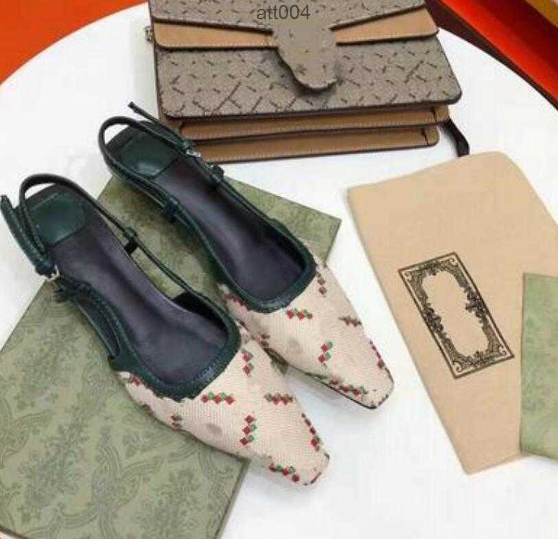 Femmes Sexy Sandales À Talons Bas Gaze Strass Calico Mode Femmes Chaussures Habillées Designers De Luxe Fête Petite Tête Carrée Chaton Talon Dos