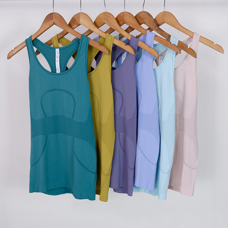 

Summer Designer Vest Solid Workout Backless Shirts Sports Fitness Tank Top Women Active Wear Sleeveless Sexy Gym T Shir Swiftly Tech