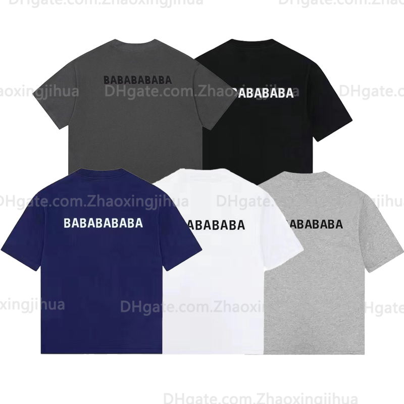

Summer Mens Designer balenca Balenciaga T Shirt Casual Man Womens Tees Letters Print Short Sleeves Top Sell Luxury Men Hip Hop clothes paris
