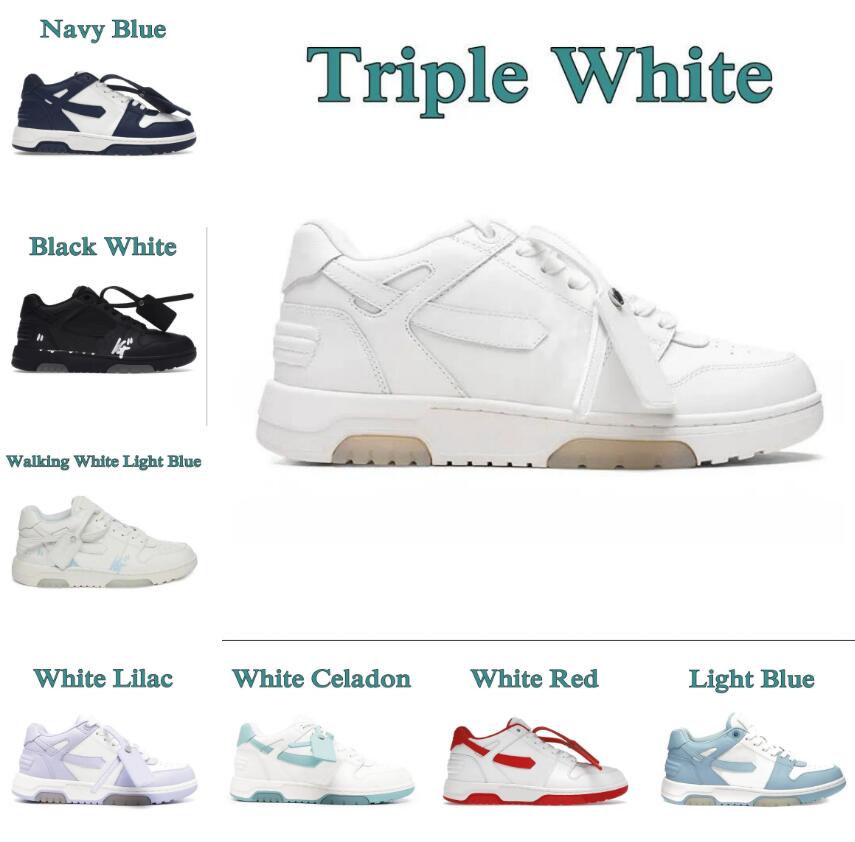 Famous Design Out of Office Mens Womens Sneakers Shoes Low Top Runner Sport Comfortable & Breathable Walking White Black Blue Skateboard Walking