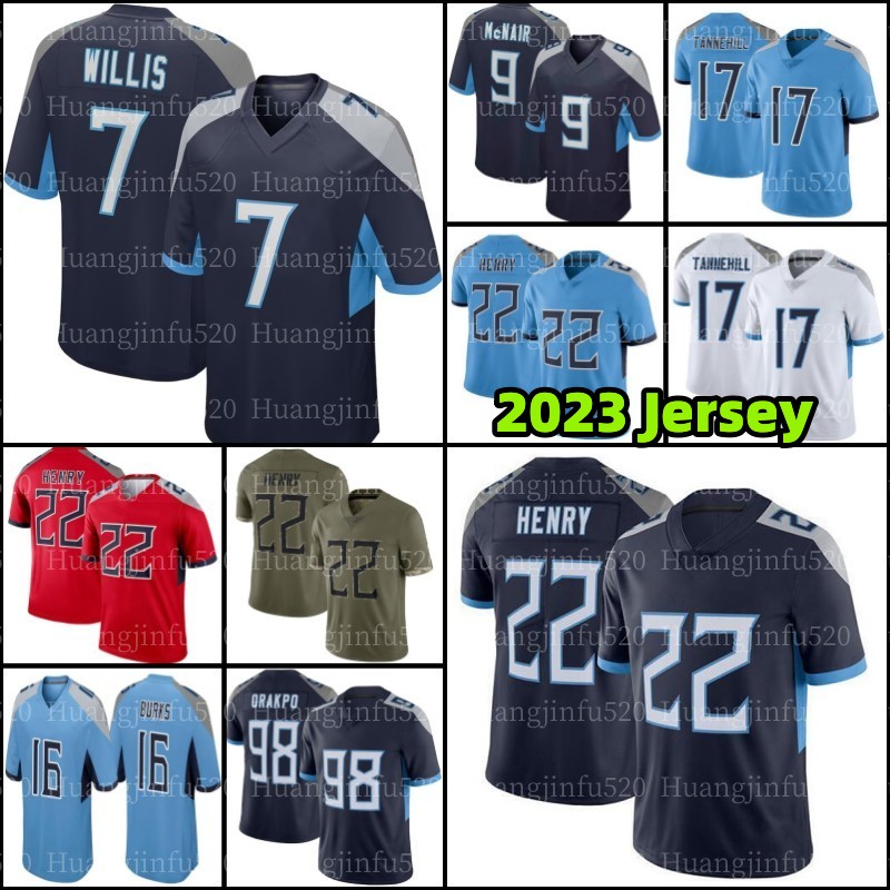 

10 DeAndre Hopkins Derrick Henry 8 Will Levis Peter Skoronski Football Jersey Jeffery Simmons Treylon Burks Ryan Tannehill Steve McNair Kevin Byard Eddie George, Men jersey