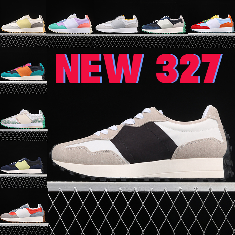 

New 327 Running Shoes Men Womens 327s trainers white Black green denim Sea Salt moonbeam gum casablanca Seismic Moment light Designer Mens outdoor sports sneakers, #40-gauff