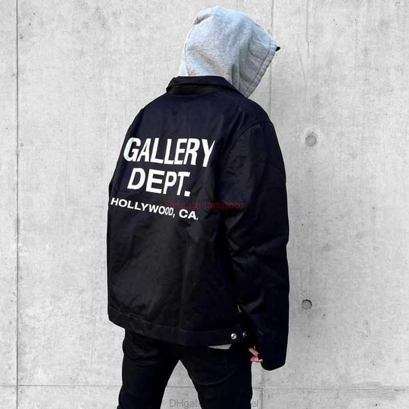 

Designer Clothing Galleries Casual Coats High Street Galleryes Depts Letter Foundation Coach Vibe Coffee Jacket Zipper Coat Male Luxury Denim Jacket Trend Brand Th, Shipping fee