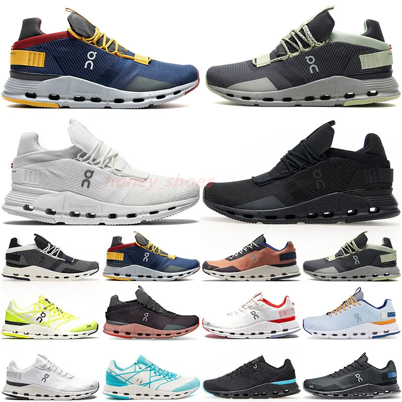 

on running shoes x Federer The Roger Clubhouse cloud cloudnova Z5 form mens trainers triple white black Cobalt Pearl Neon White Arctic Alloy women Designer H51, Color 13