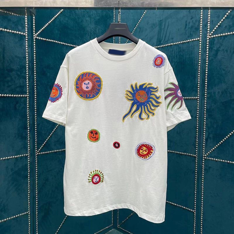 

Men' t shirts designer t shirt Cotton Round Neck Printing quick drying anti wrinkle men spring summer high loose trend short sleeve male clothing