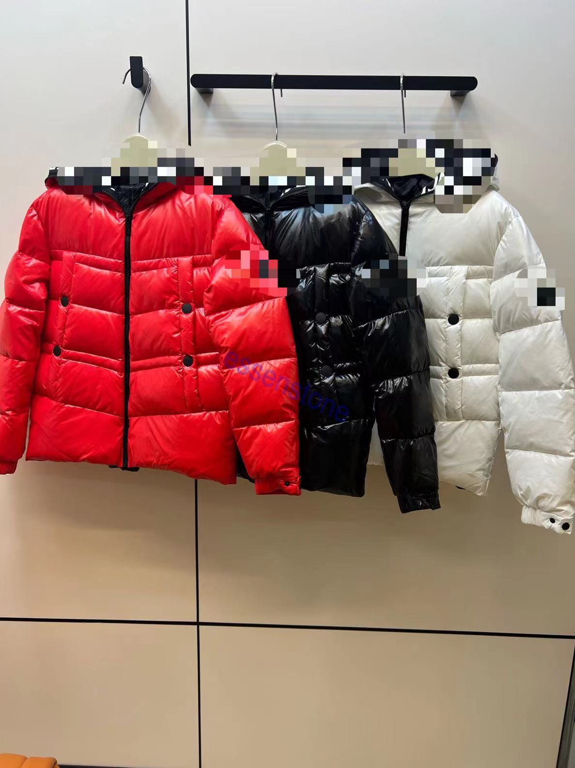 

M 23Winter Puffer Jacket Mens Down Jacket Men Woman Thickening Warm Coat Fashion Men' Clothing Luxury Brand Outdoor Jackets New Designers Womans Coats US sizes ,M,L, Black