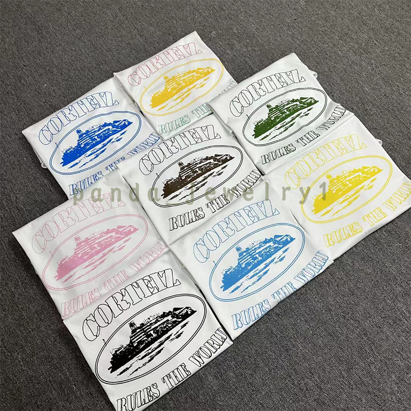 

corteiz short Men's Plus Tees corteiz t shirt summer women's short alcatraz letter printed T-shirt clothing hip-hop street casual short-sleeved woman large t shirt, 1a1