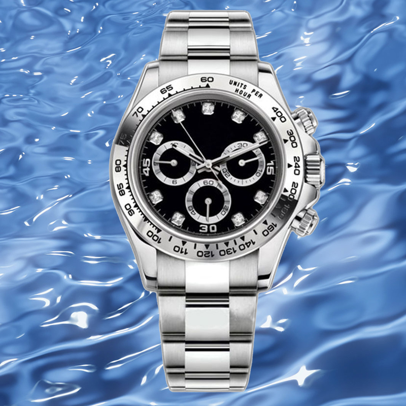 

Luxury Watches for women men brand Mechanical Designer montre de luxe Rotating Bezel 40mm Folding Buckle Gold silvery durability Waterproof dhgate wristwatch, S8