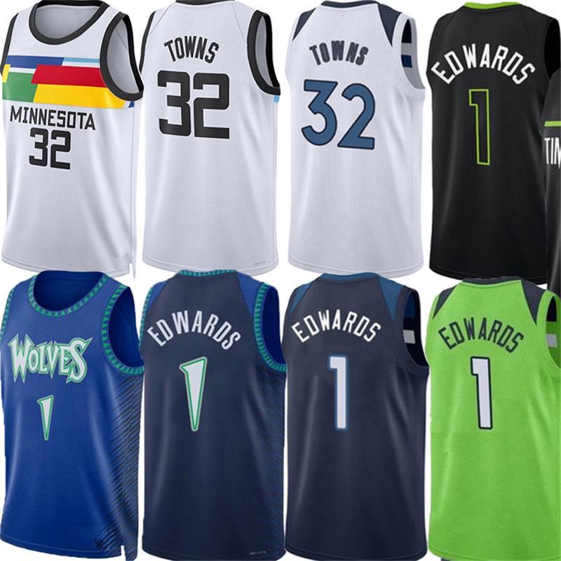 

Anthony Edwards Jersey Minnesotn Timberwolvn Basketball Jerseys Jaden McDaniels MIN Rudy Gobert Karl Towns Mike Conley Royal City 75th Anniversary Men Jersey, Color 3