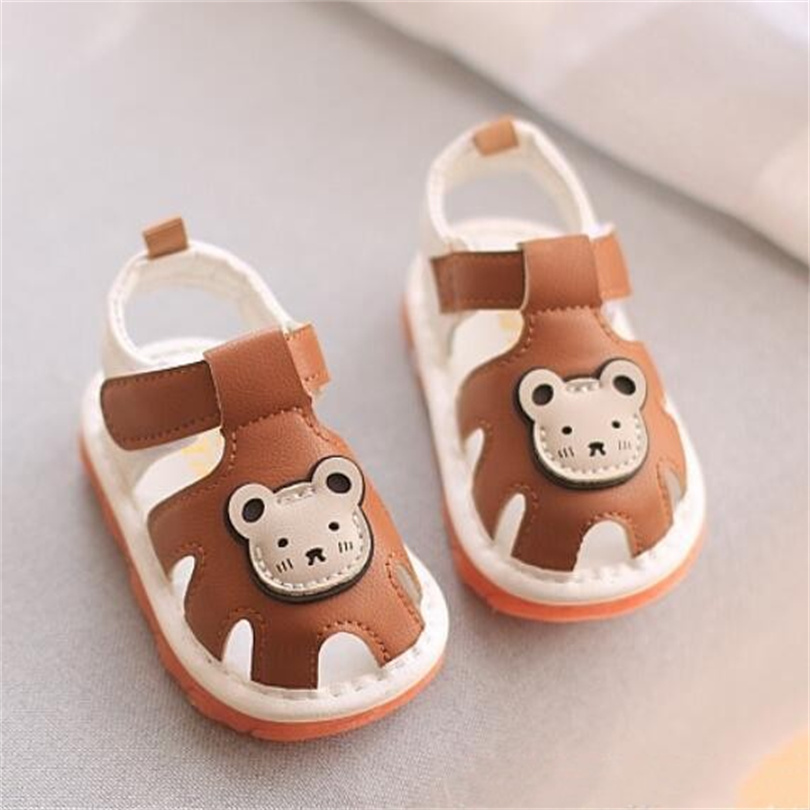 

cartoon Baby First Walkers Boys Girls Sandals Fashion Summer Kids shoes Soft Crib Shoes Toddler infant Anti Slip Sneakers, Blue