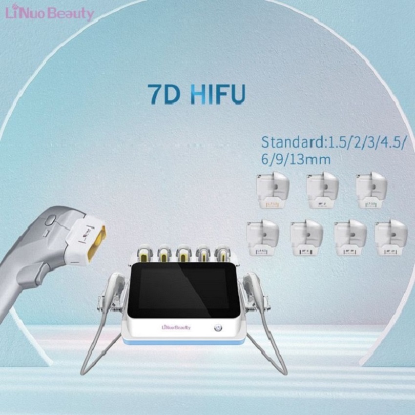 Portable 7D Ultramage Hifu Anti Wrinkle Body fat removal Slimming Skin Firming beauty equipment 7d hifu machine