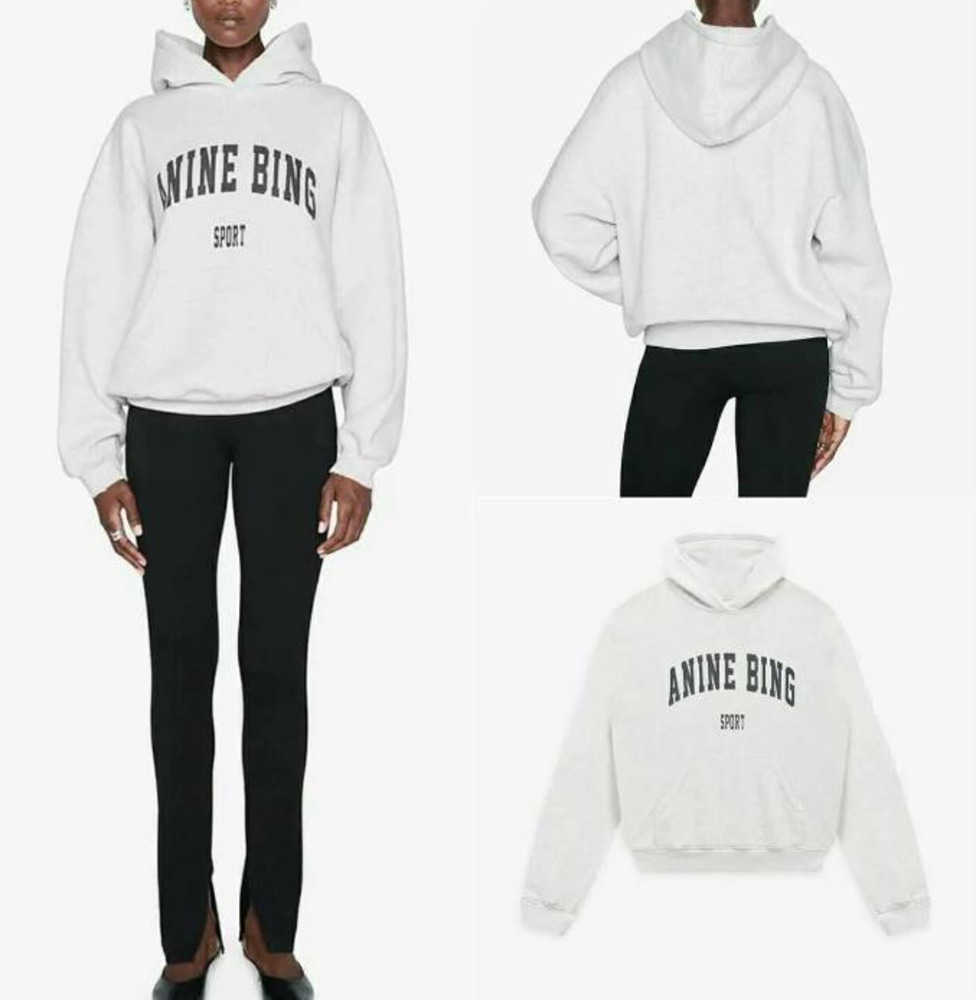 

Designer men hoodies crewneck Anine Bing city pullover Hooded Hoodie Sport Classic Print Fleece Top Breathable design 666ess