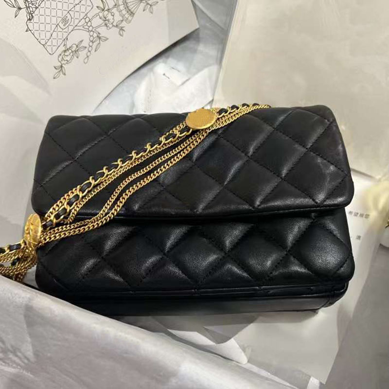 

AAAAA Designer Bag Classic Clamshell Chain Shoulder Bag Women's Crossbody Bag Backpack Leather Fashion C0115
