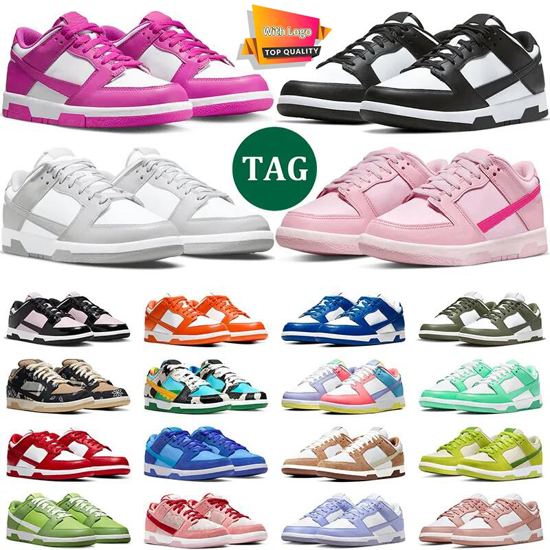 

2023 men women basketball shoes lows sneakers panda white black Triple Pink UNC Grey Fog Syracuse Rose Whisper StrangeLove Medium Olive Candy mens outdoor trainers, #1