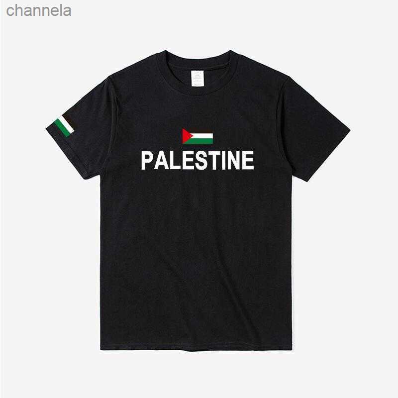 Men's T-Shirts Palestine Palestinian National flag t shirt Fashion Jersey Nation Team 100% Cotton T-shirt Tees Country Sporting Gyms PS PSE-image-867549041