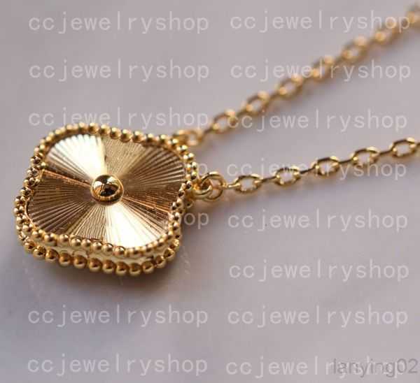 

Fashion Classic 4/Four Leaf Clover Necklaces Pendants Mother-of-Pearl Stainless Steel Plated for Women Girls Valentine's Mother's Day Engagement Jewelryy77