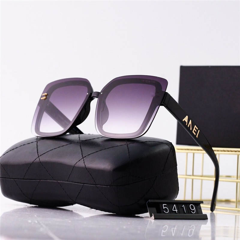 

BA9 Designer Sunglasses For Women Men Fashion Model Special UV 400 Protection Letter Big Leg Double Beam Frame Outdoor Brands Design Alloy Diamond Sun glasses