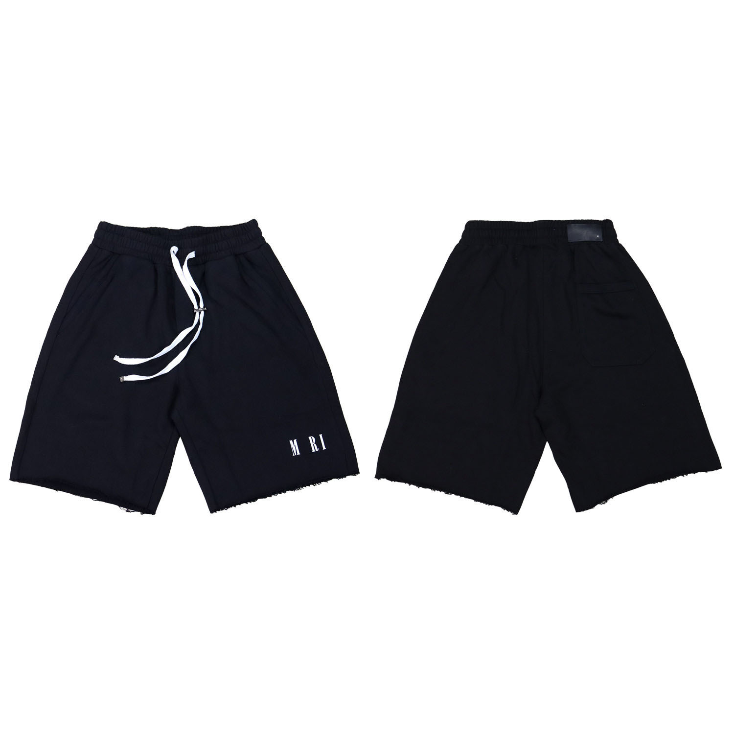 

Men' Letter Print Shorts Streetwear Designer Summer Loose Sport Short Pant, Black