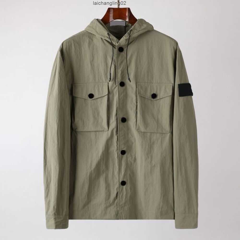 

Men's Jackets Autumn Spring New Style Three Color Stone Brand Designer Coat Fashion Trendy Is Land Men Sports Outerwear Clothing Casual Coats Man Lwrp