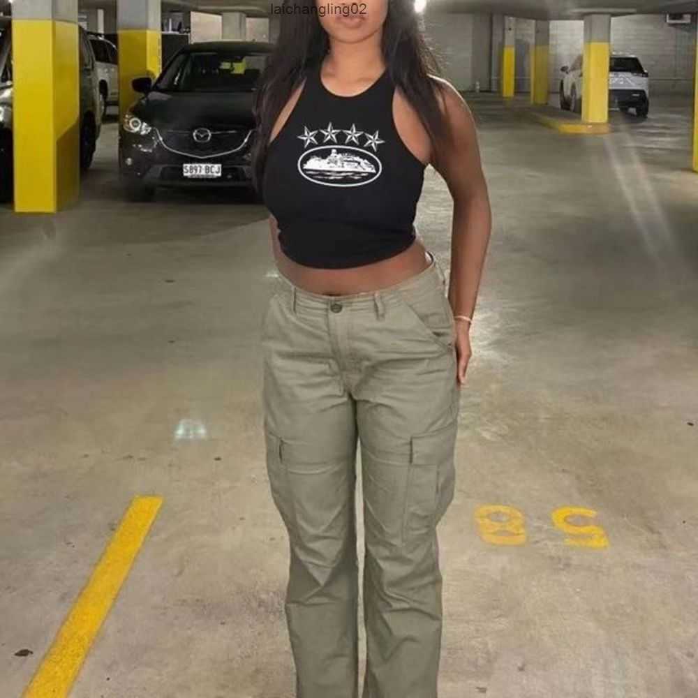 T-shirt pour femme Crtz Cargo Alcatraz Gilet d'été sans manches Tfashion Hip-hop Street Casual Débardeur pour homme Col rond Pull Plus Size Smlxl
