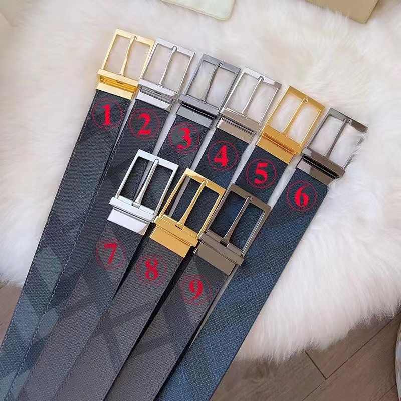 

Fashion Classic Men Designers Belts Womens Mens business casual belt Letter Smooth Buckle Belt Width 3.4cm With box free ship