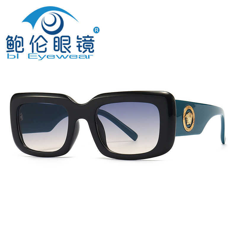 

Frames Sunglasses Women's high sense street shot ins glasses net red square light luxury men's sunglasses