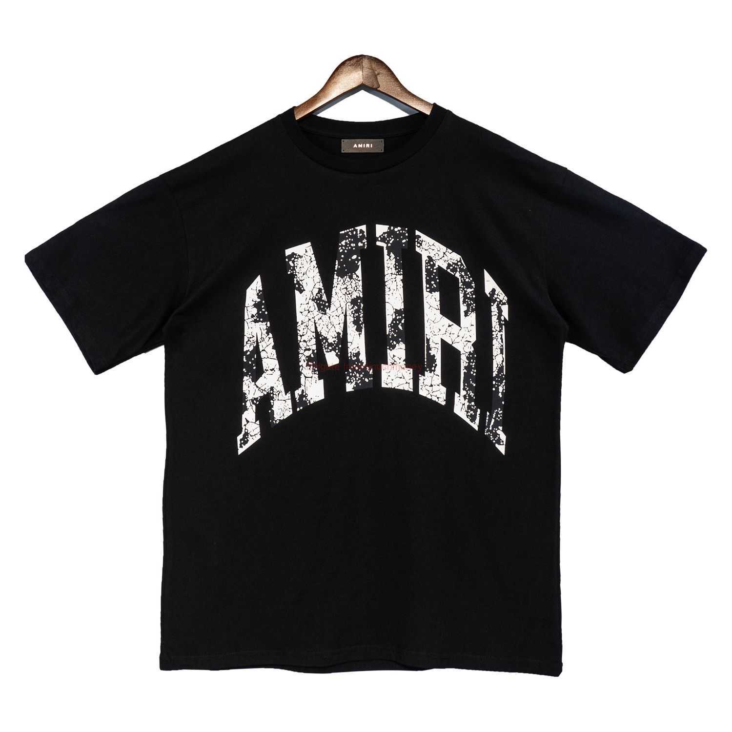 

Designer Fashion Clothing Amires Tees Am Tshirt Amies Hip Hop Fashion Brand High Street Letter Print Short Sleeve Casual Loose Mens Womens Cotton Tshirt Luxury Casua, Black (2133 #)