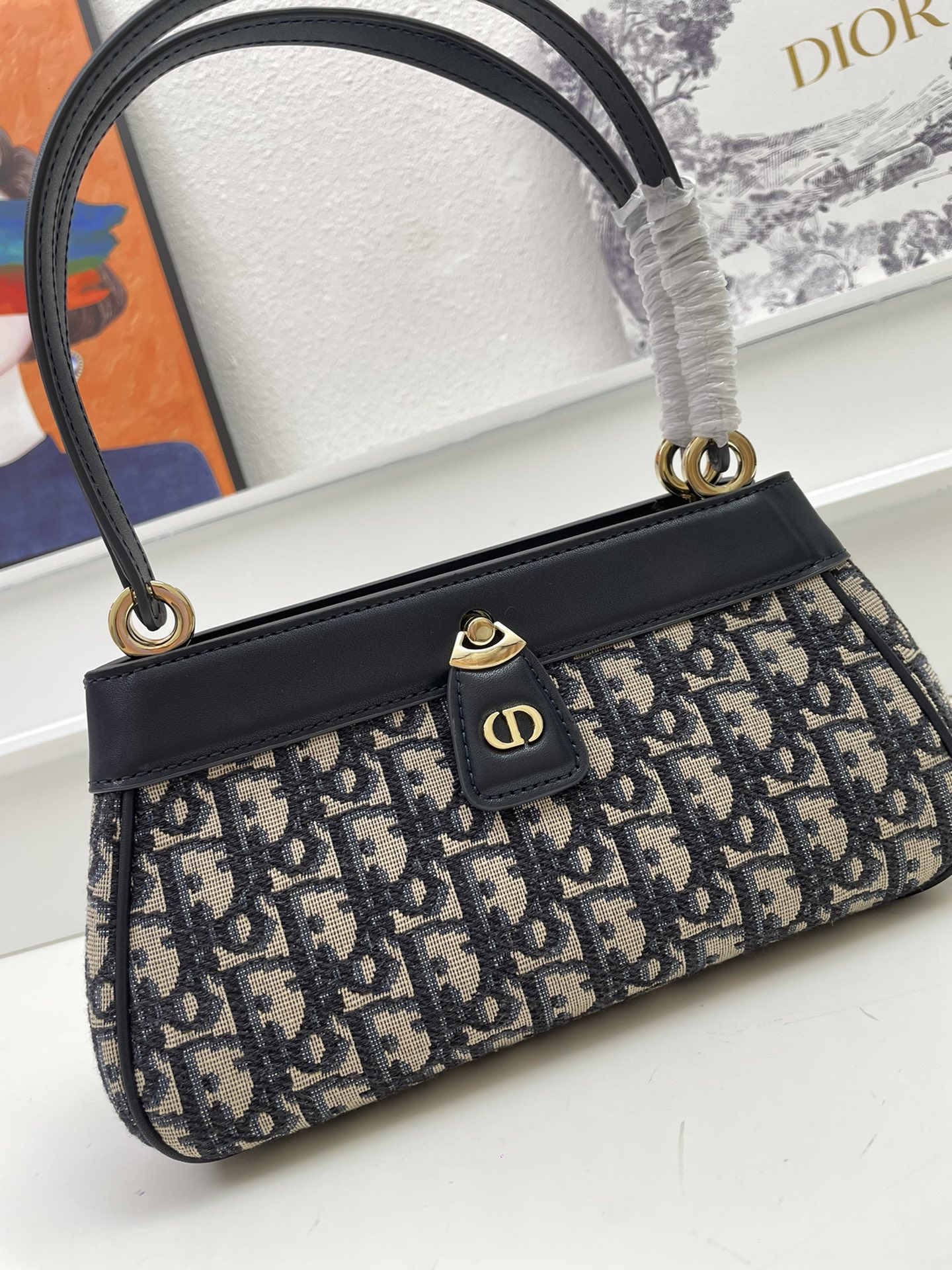 

7A Dior Key Totes 22cm Women Handbags, White