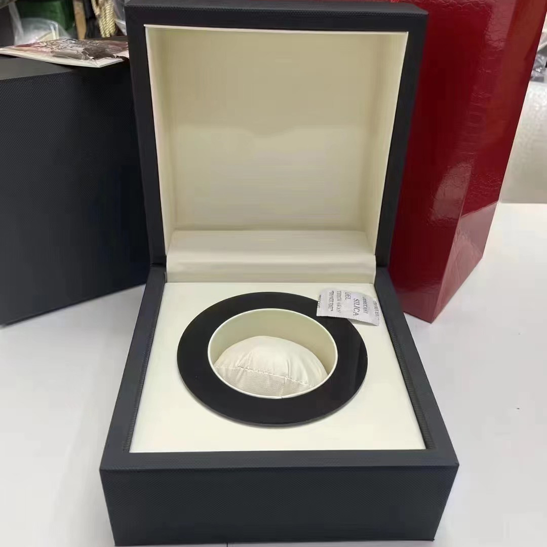 

Fashion Box Luxury Designer men watches boxes Black Dark Green women Watch Box Gift Woody Case For Watches Yacht watch Booklet Card Tags and Swiss boxes