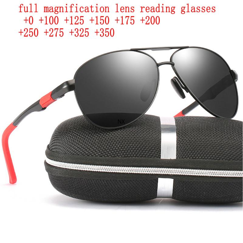 

Sunglasses Fashion Pilot Drive Sun Reading Glasses Men Women Retro Reader Diopter Magnifier Presbyopic Eyewear NXSunglasses