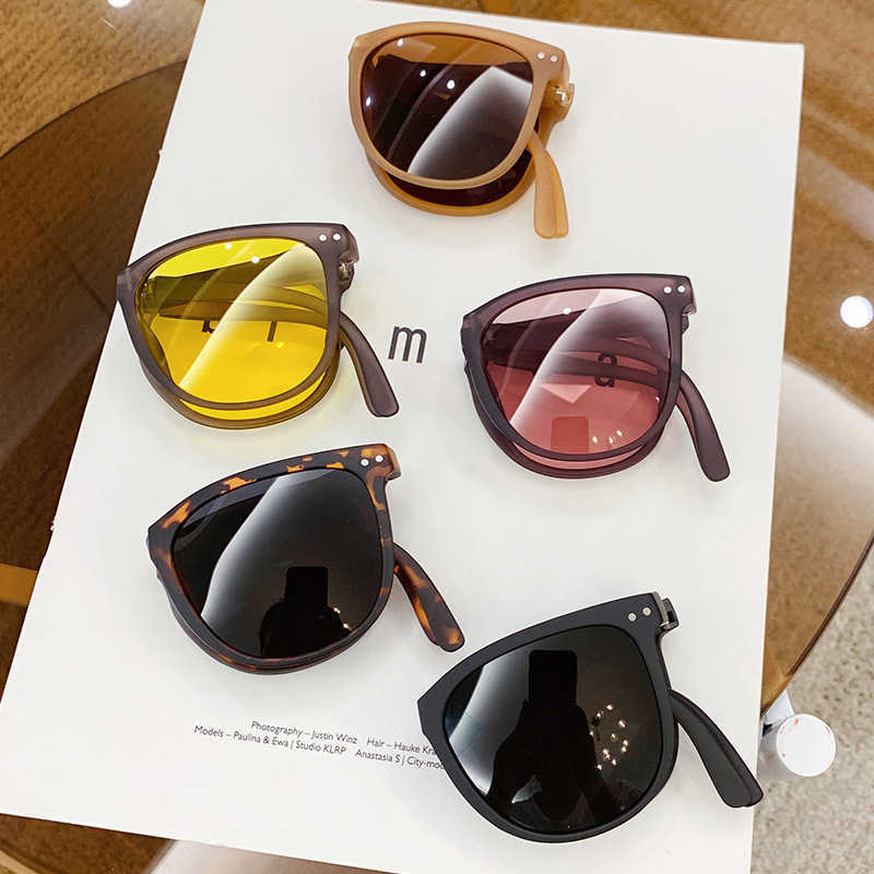 

Sunglasses Frames The same air cushion under the focus Foldable sunglasses PCAC Polarized sunscreen UV Tiktok