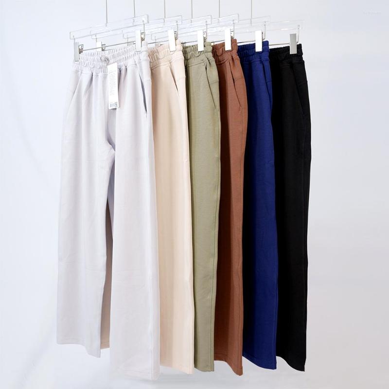 

Active Pants Straight Leg Wide Softstreme Slimming Waist Movement Yoga Pendant Feeling Shows And Length, Bone white