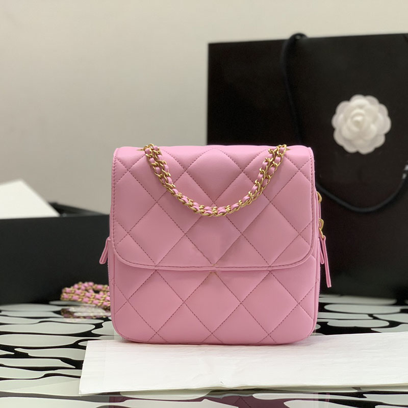 

AAAAA Designer Bag Classic Clamshell Chain Shoulder Bag Women's Crossbody Bag Backpack Leather Fashion Tote AS3884